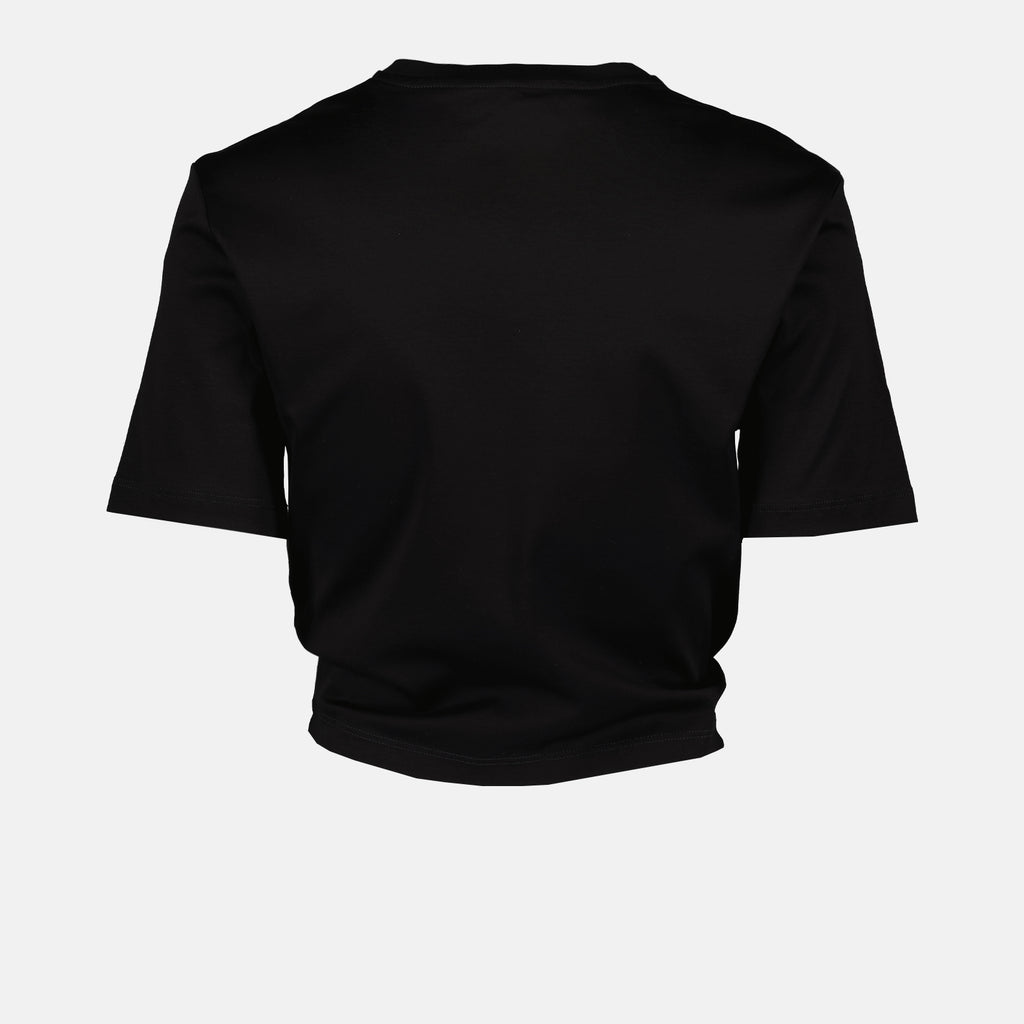 T-shirt T-shirt Safety Pin Versace Nero Femme