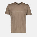 T-shirts T-shirt Saint Laurent Reversed Saint Laurent Marron Homme
