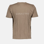 T-shirts T-shirt Saint Laurent Reversed Saint Laurent Marron Homme
