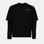 스웨트셔츠 T-shirt superposé Off-White 검은색 Homme