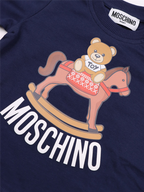 Abbigliamento T-shirt Teddy Toy Moschino Blu Bambini