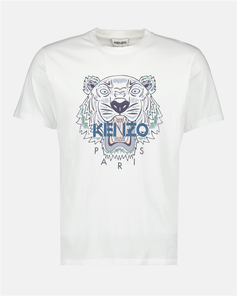 T-shirts T-shirt Tiger Kenzo Blanc Homme