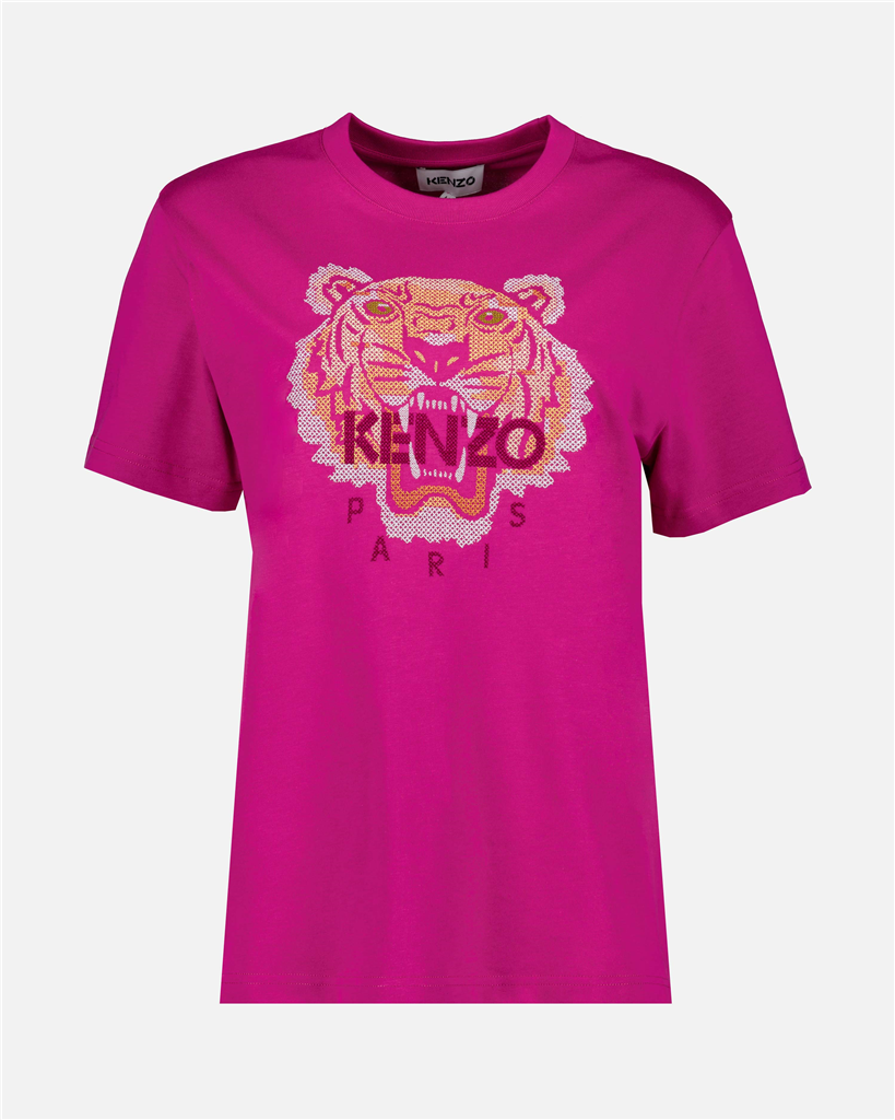 T-shirt T-shirt Tiger Kenzo Rosa Femme