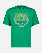 T-shirts T-shirt Tiger Kenzo Vert Homme