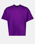 T-shirts T-shirt Ami de Coeur Ami PARIS Violet Unisexe