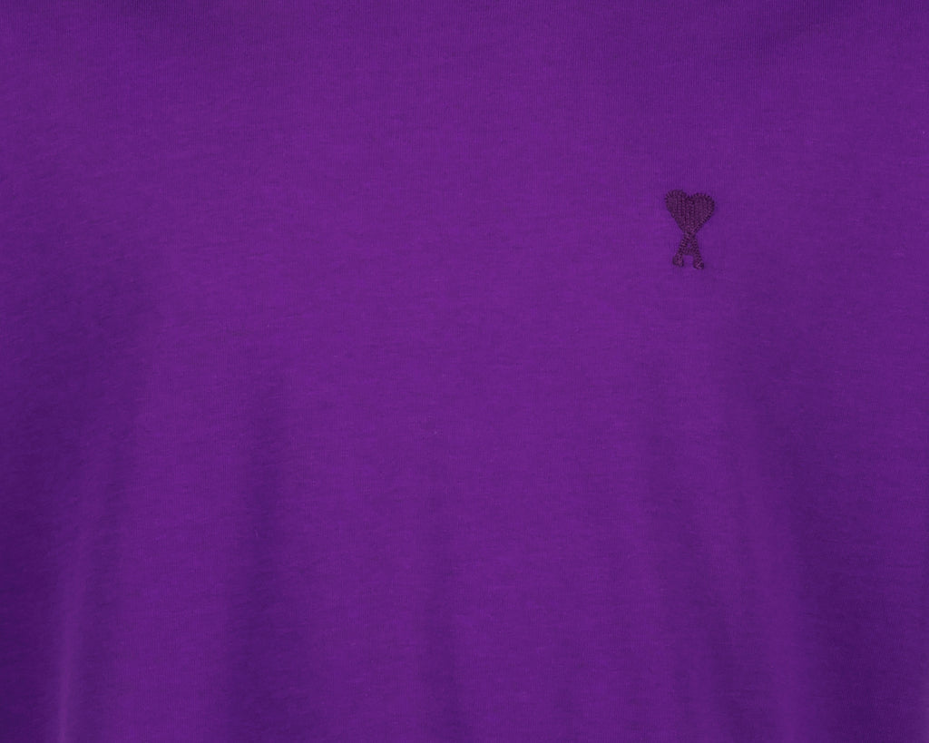 T-shirts T-shirt Ami de Coeur Ami PARIS Violet Unisexe