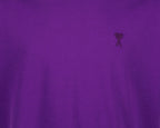 T-shirts T-shirt Ami de Coeur Ami PARIS Violet Unisexe