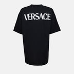 티셔츠 T-shirt Versace Goddess Versace 검은색 Femme