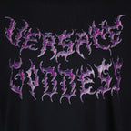티셔츠 T-shirt Versace Goddess Versace 검은색 Femme
