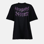 티셔츠 T-shirt Versace Goddess Versace 검은색 Femme
