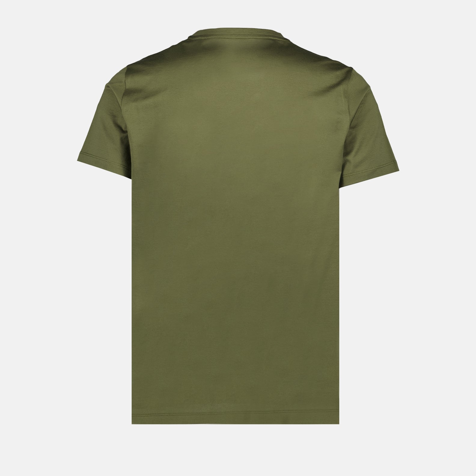 T-Shirts T-shirt à logo double Moncler Grün Homme