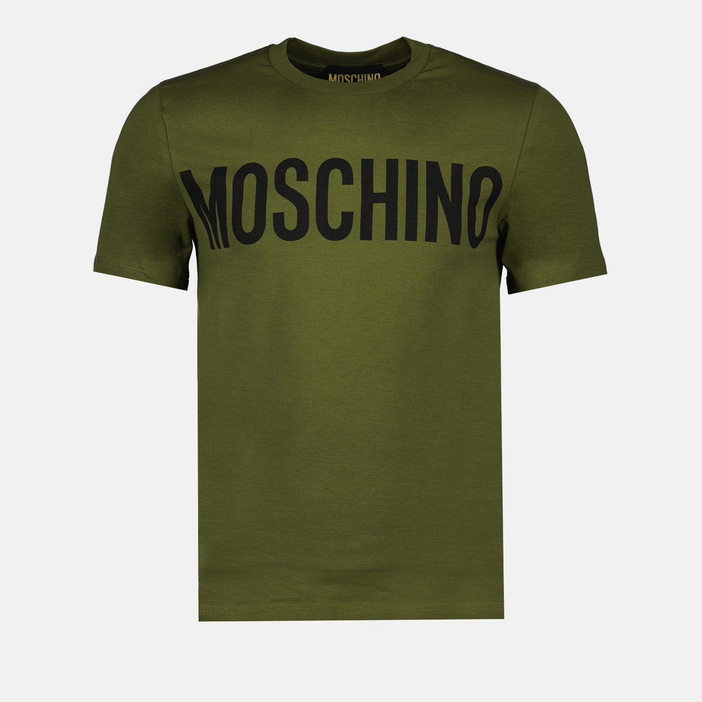 Camisetas T-shirt à logo Moschino Verde Homme