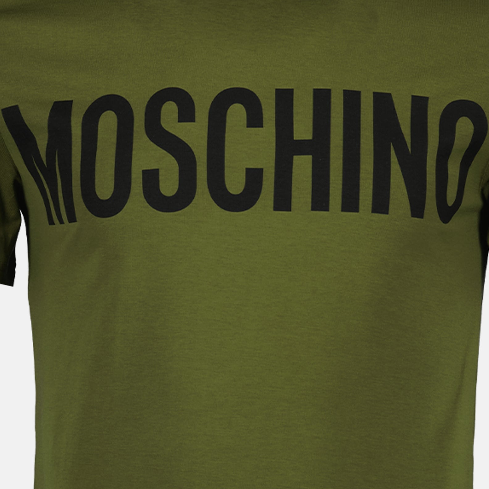 Camisetas T-shirt à logo Moschino Verde Homme