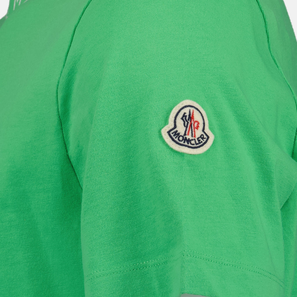 T-shirts T-shirt à logo Moncler Vert Homme