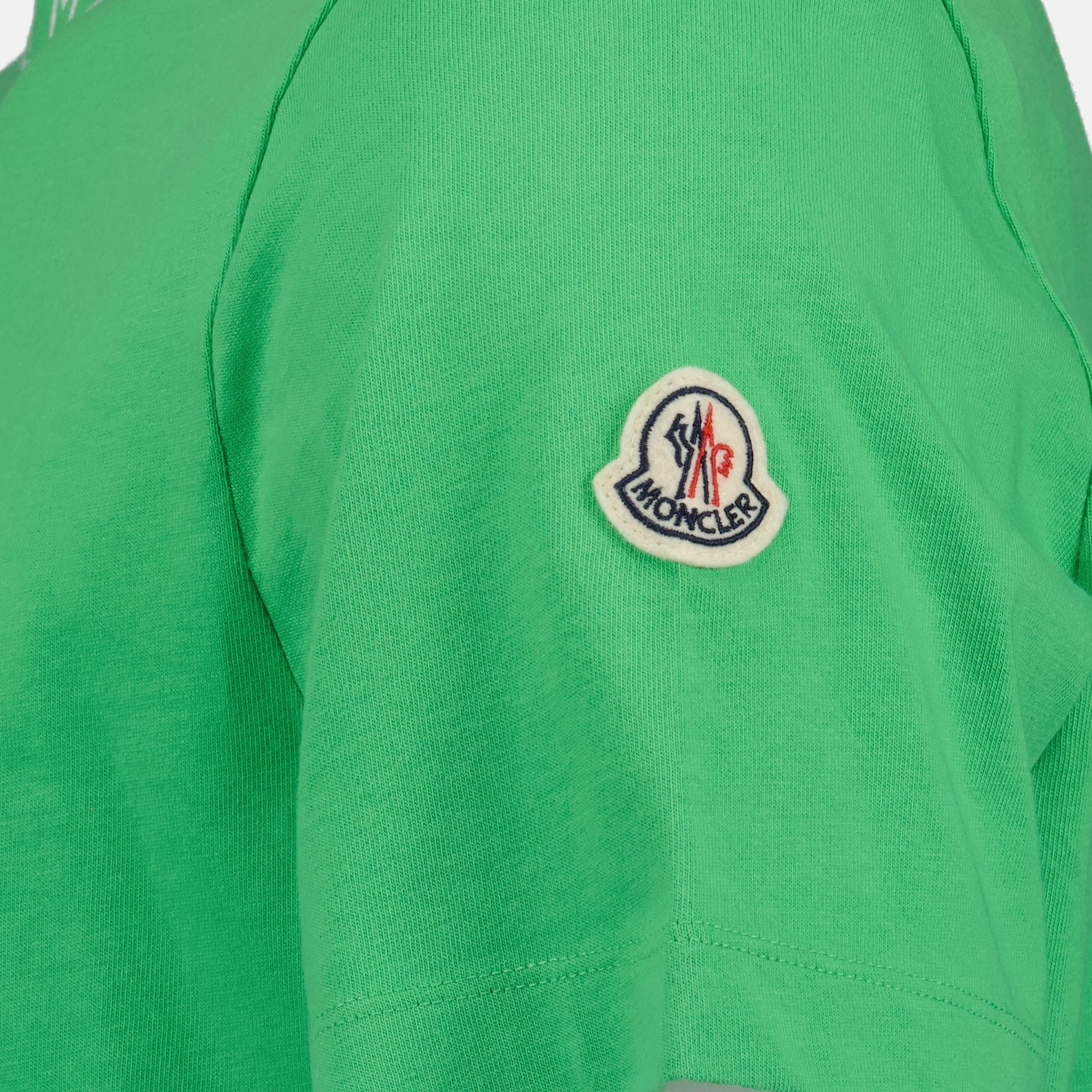 T-shirts T-shirt à logo Moncler Vert Homme
