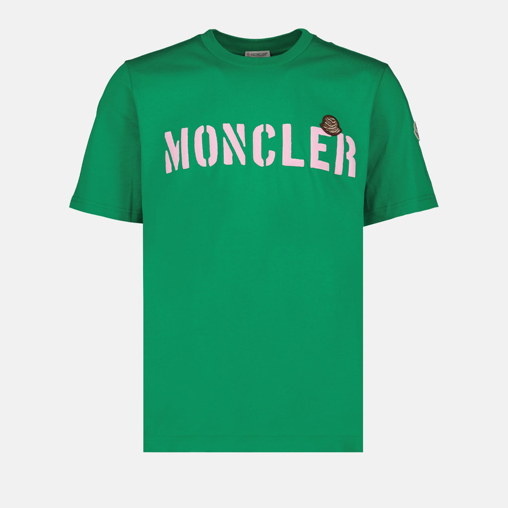 티셔츠 T-shirt à logos Moncler 녹색 Homme