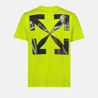 T-shirts T-shirt Arrow Caravaggio Off-White Vert Homme