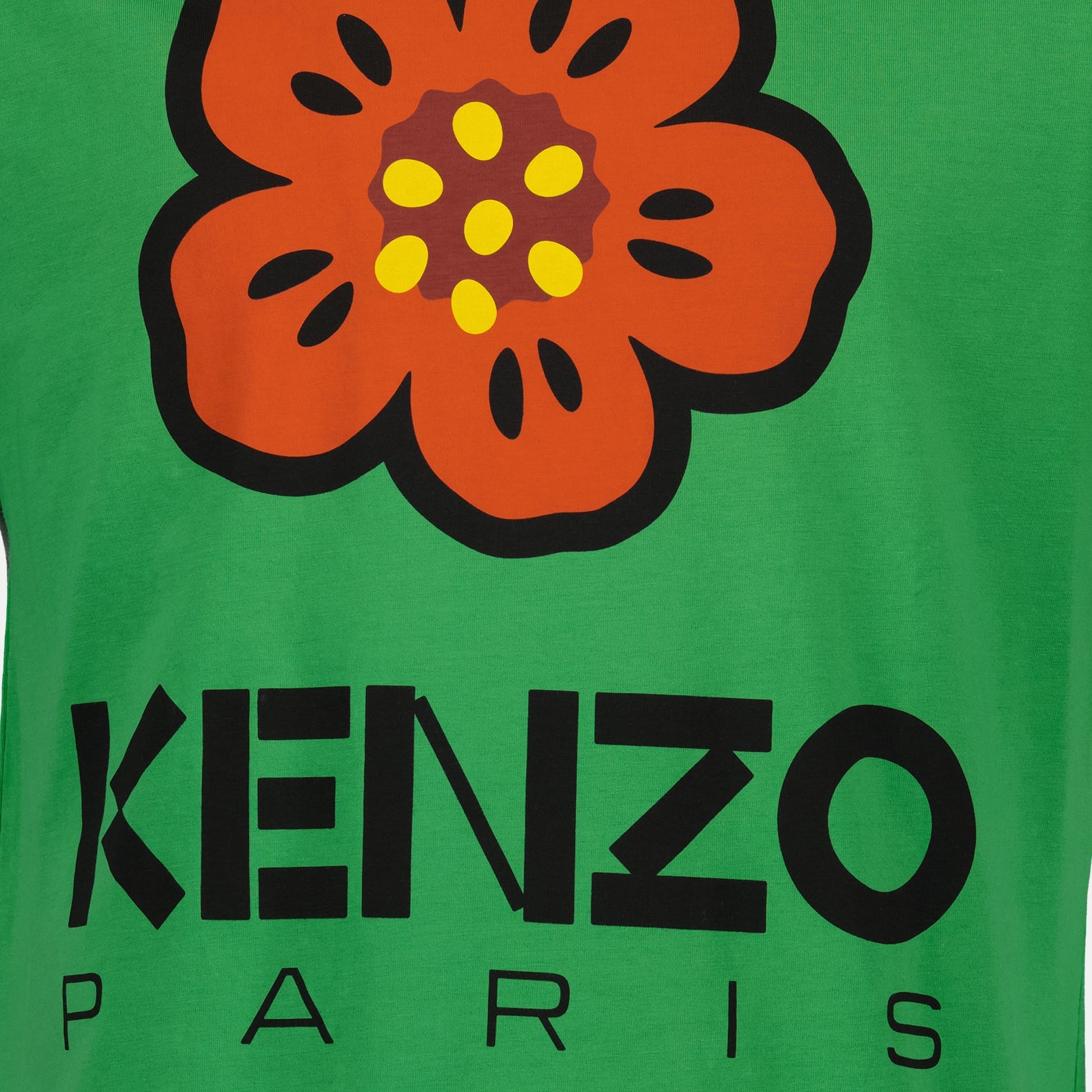 T-shirt T-shirt Boke Flower Kenzo Verde Homme
