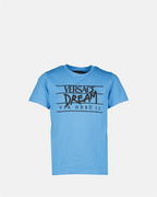 Abbigliamento T-shirt Via Gesù Versace Blu Bambini
