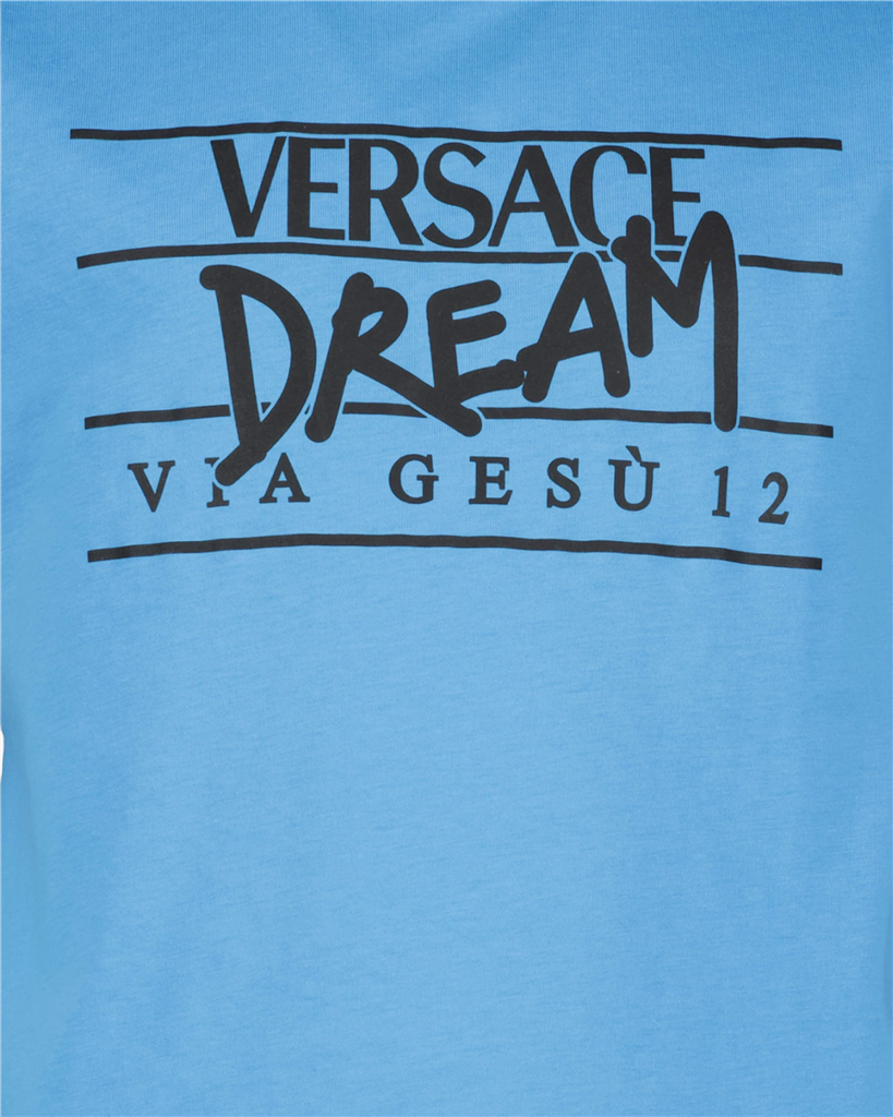 Abbigliamento T-shirt Via Gesù Versace Blu Bambini