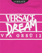 Abbigliamento T-shirt Via Gesù Versace Rosa Bambini