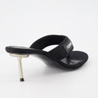 Tongs à talon noir