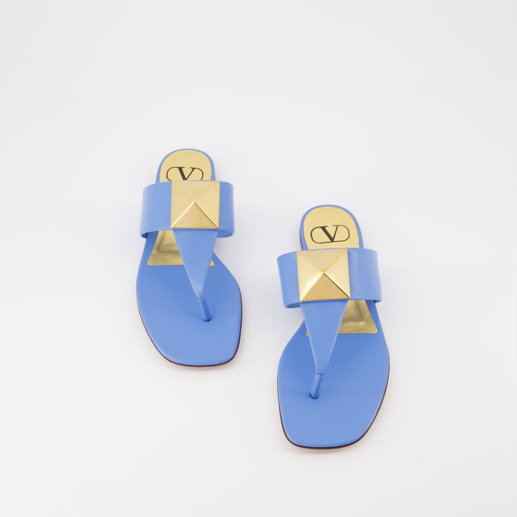 Tongs One Stud en cuir