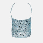 Top Top à sequins Coperni Blu Femme
