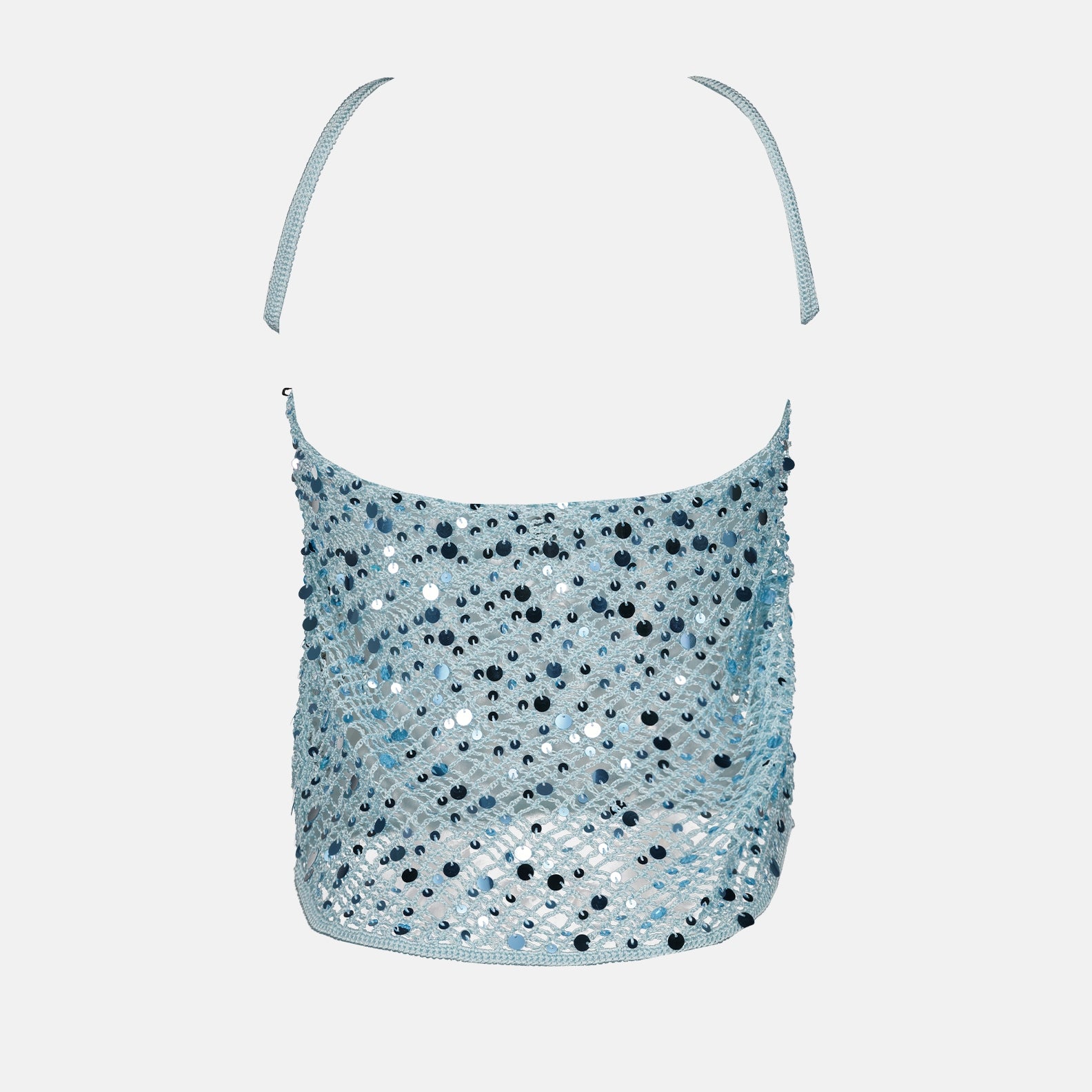 Top Top à sequins Coperni Blu Femme