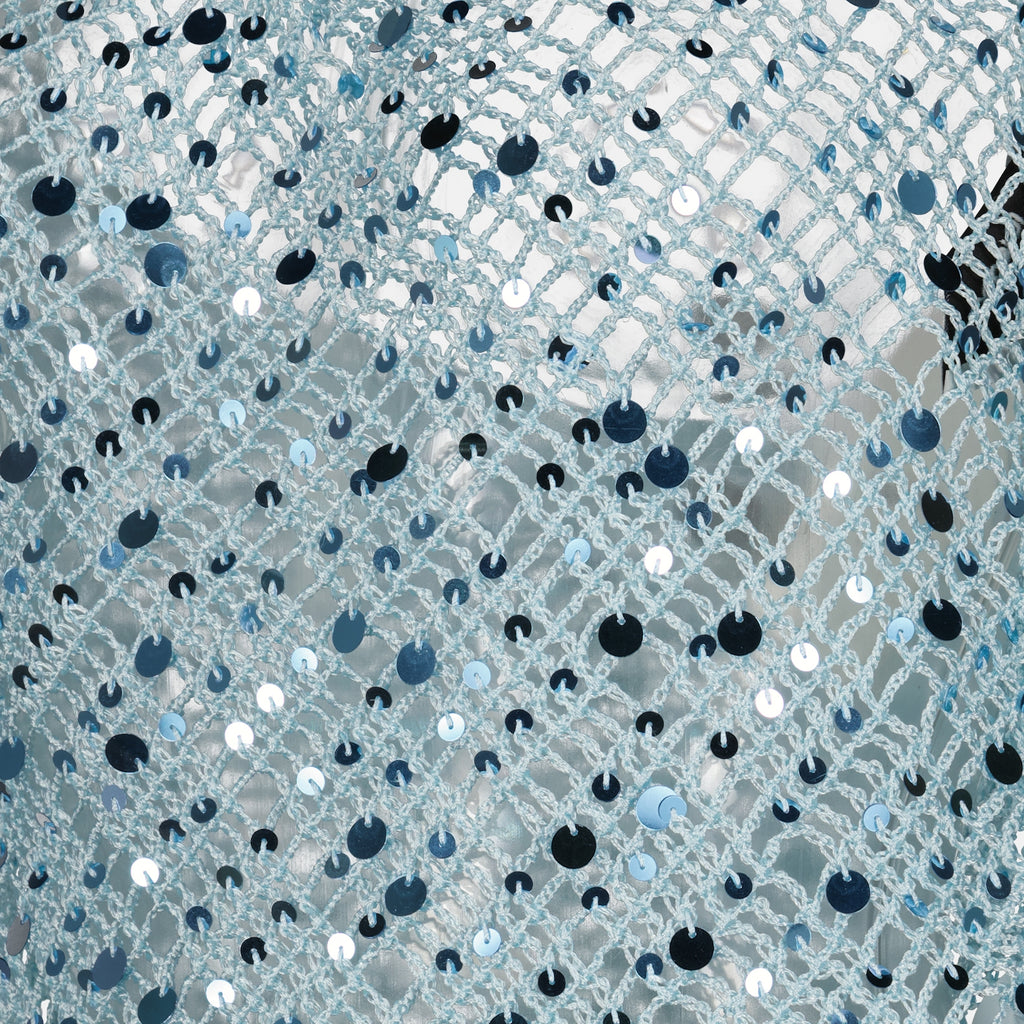Top Top à sequins Coperni Blu Femme