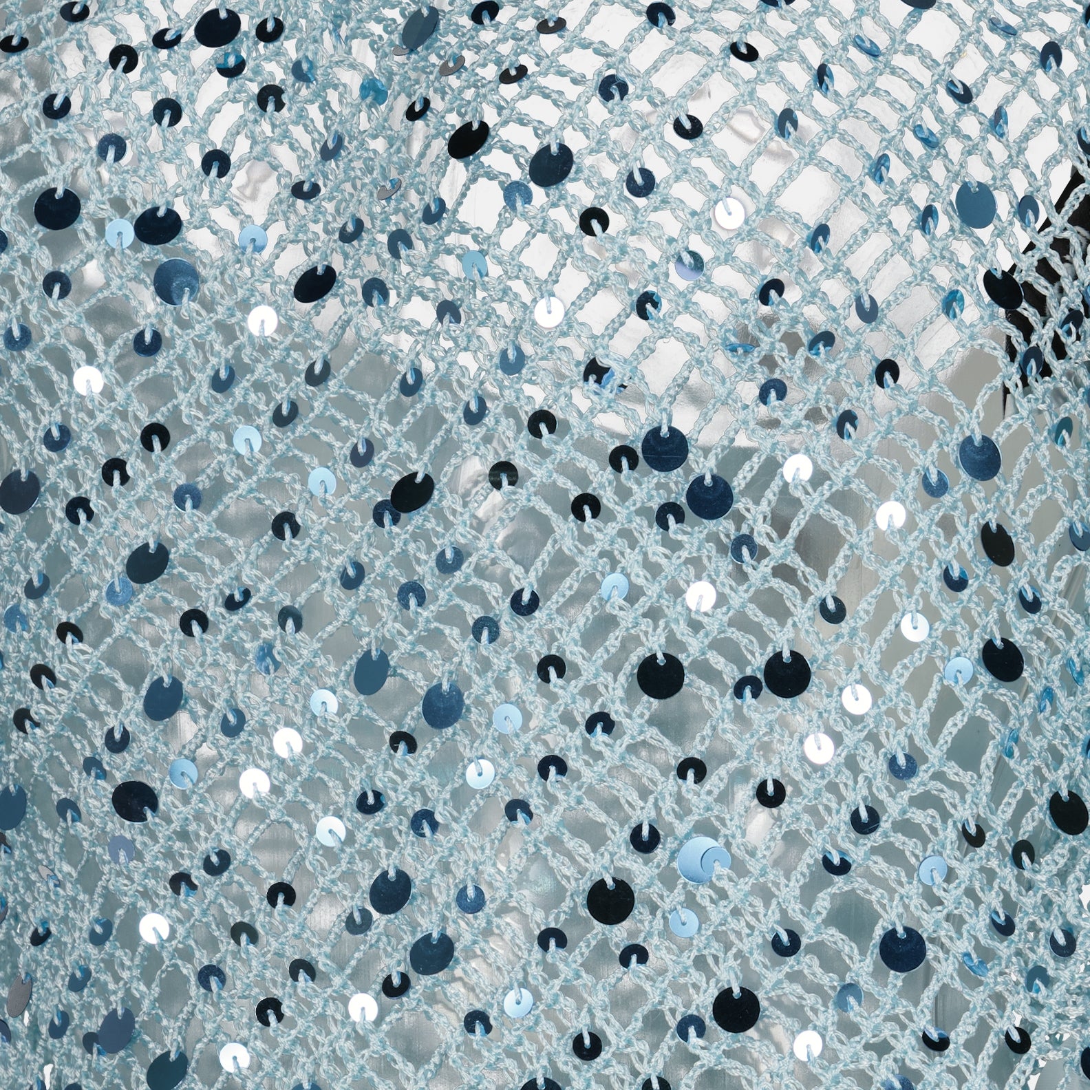 Top Top à sequins Coperni Blu Femme