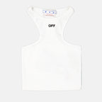 Tops Top Off Stamp Off-White White Women