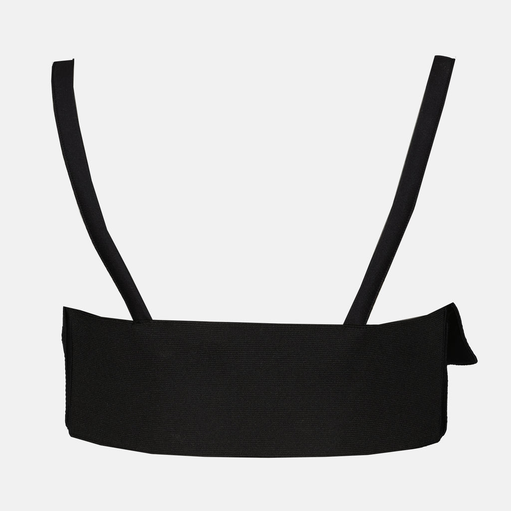 Tops Top bralette en radzimir Miu Miu Noir Femme