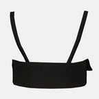 Tops Top bralette en radzimir Miu Miu Noir Femme
