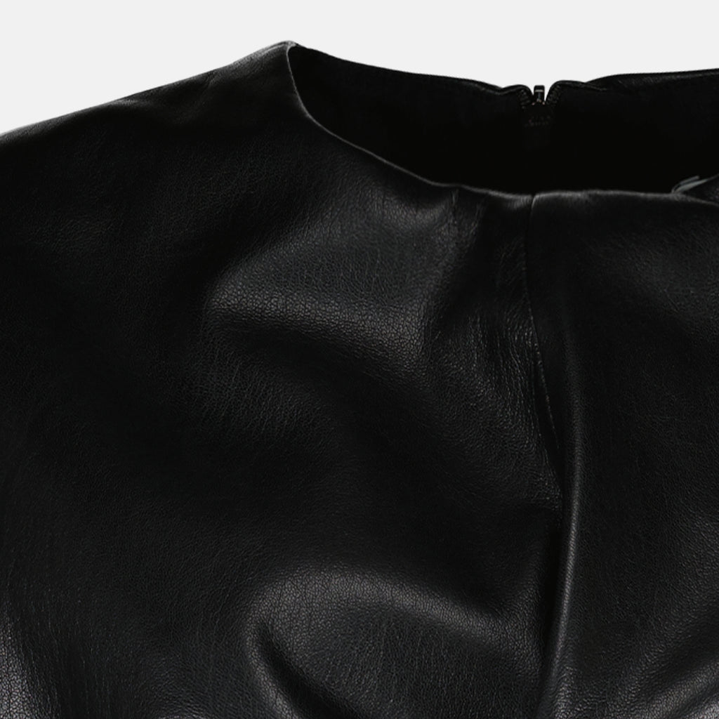 Tops Top en similicuir MSGM Preto Femme