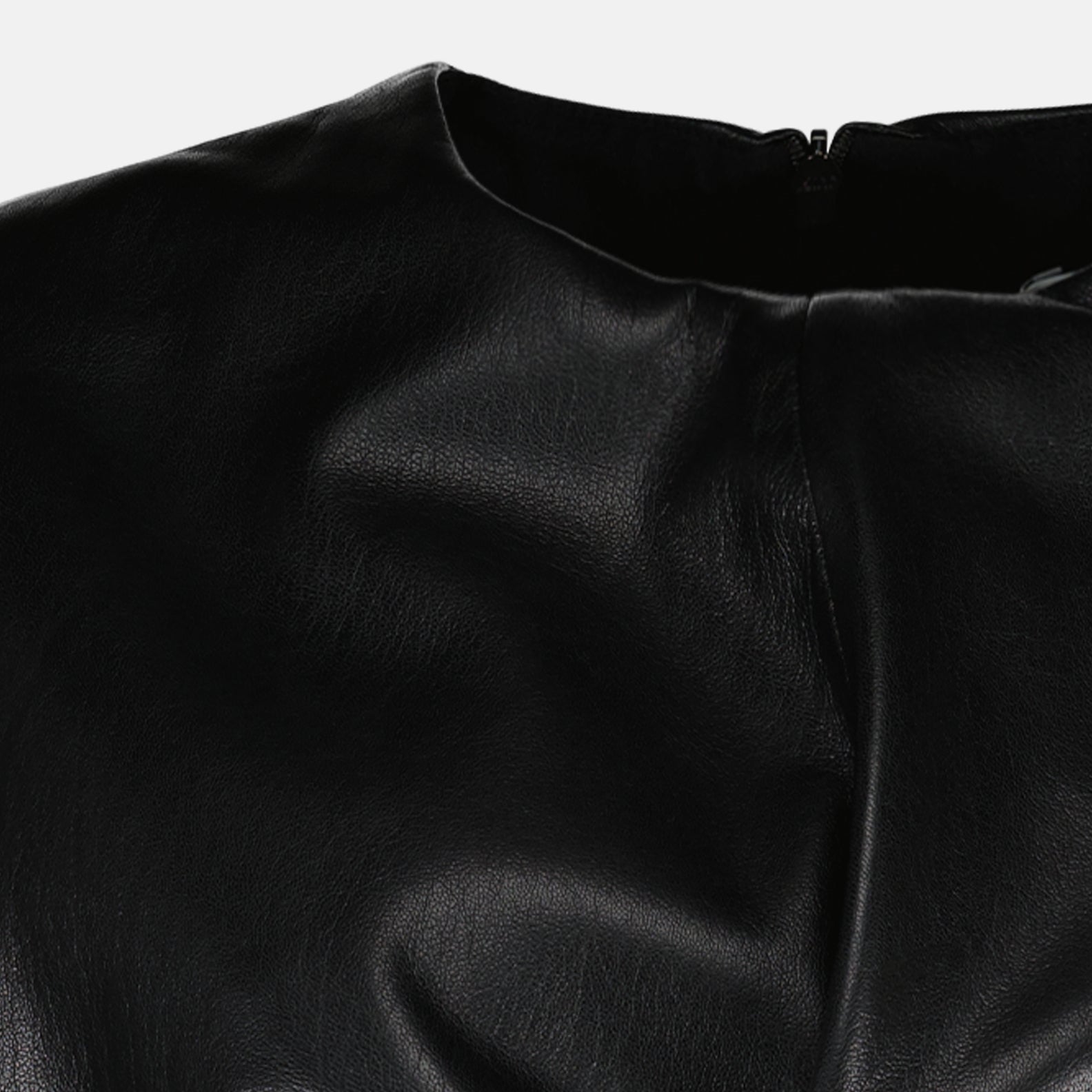 Tops Top en similicuir MSGM Preto Femme
