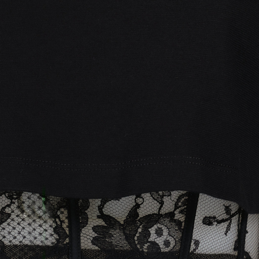 T-Shirts T-shirt corset Alexander McQueen Schwarz Femme
