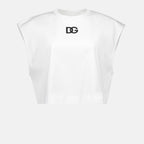 T-shirts Top DG Dolce & Gabbana Blanc Femme
