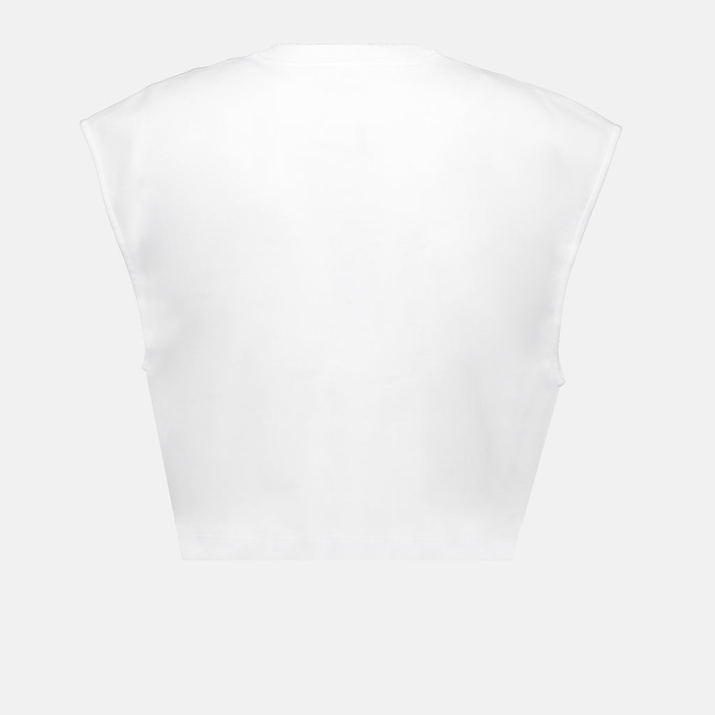 T-shirts Top DG Dolce & Gabbana Blanc Femme