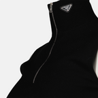 탑 Top à col montant Prada 검은색 Femme