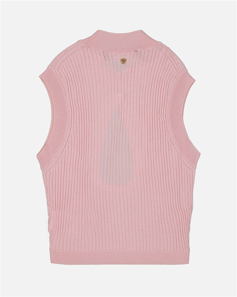 탑 Top en laine Versace 분홍색 Femme