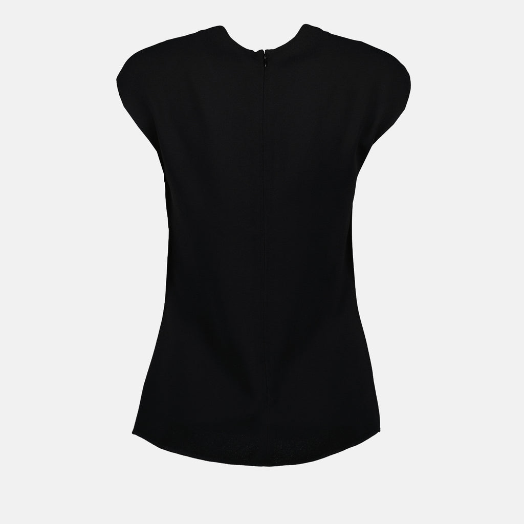 Tops Top en viscose Stella McCartney Noir Femme