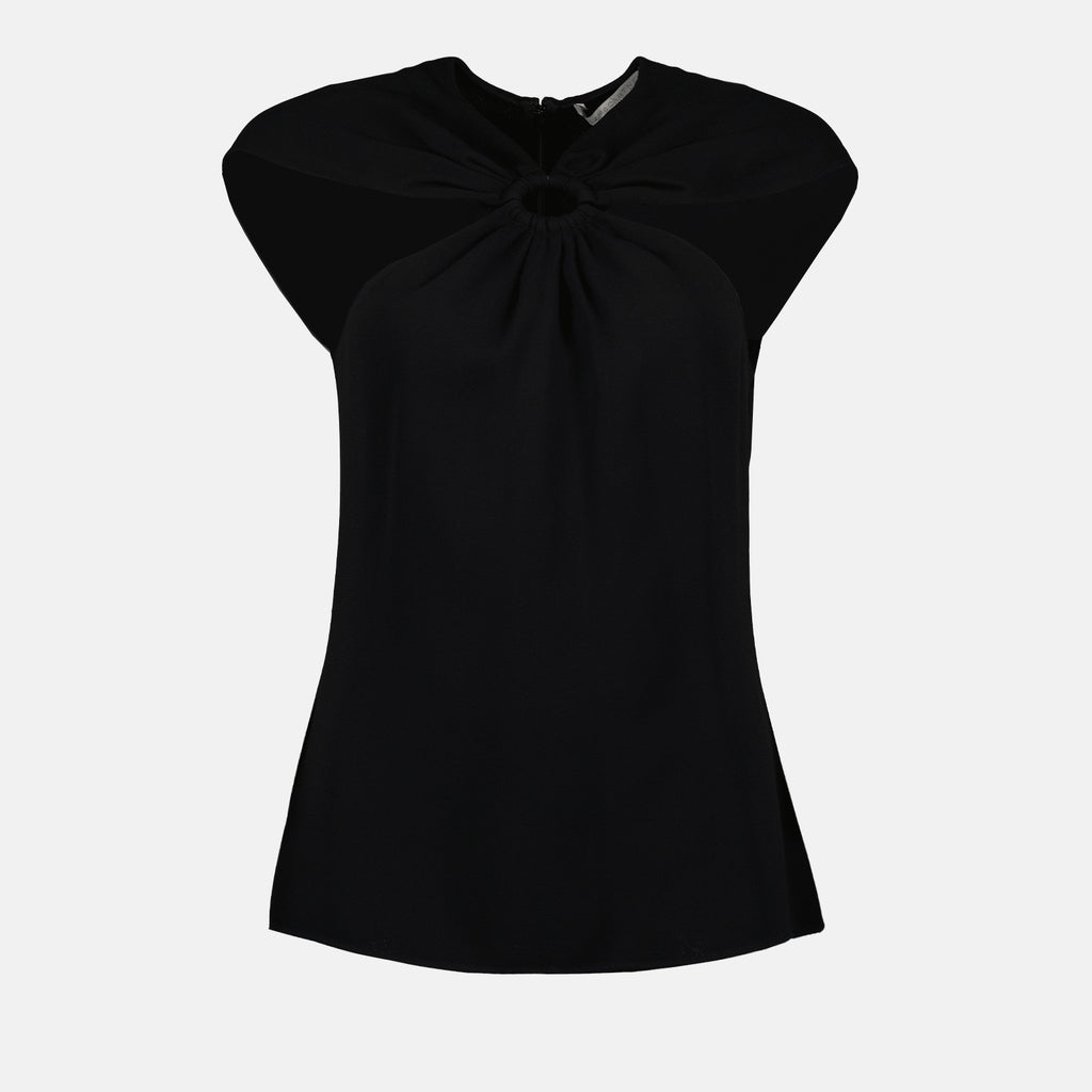 Tops Top en viscose Stella McCartney Noir Femme