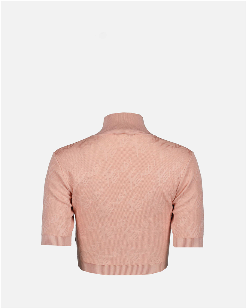 Tops Top Fendi Brush Fendi Rose Femme