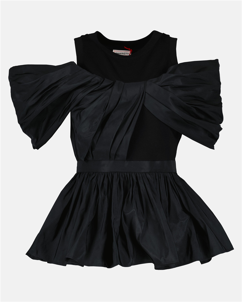 Tops Top blousé Alexander McQueen Schwarz Femme
