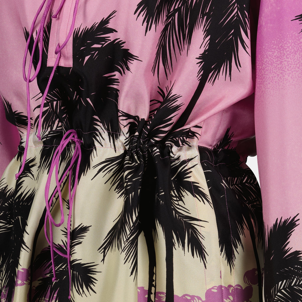 Tops Top imprimé Palm Angels Violet Femme