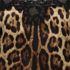 Tops Top lingerie à imprimé Dolce & Gabbana Braun Femme