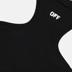 Tops Top Off Stamp Off-White Preto Femme
