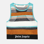 Top Top en lurex Palm Angels Multicolore Femme