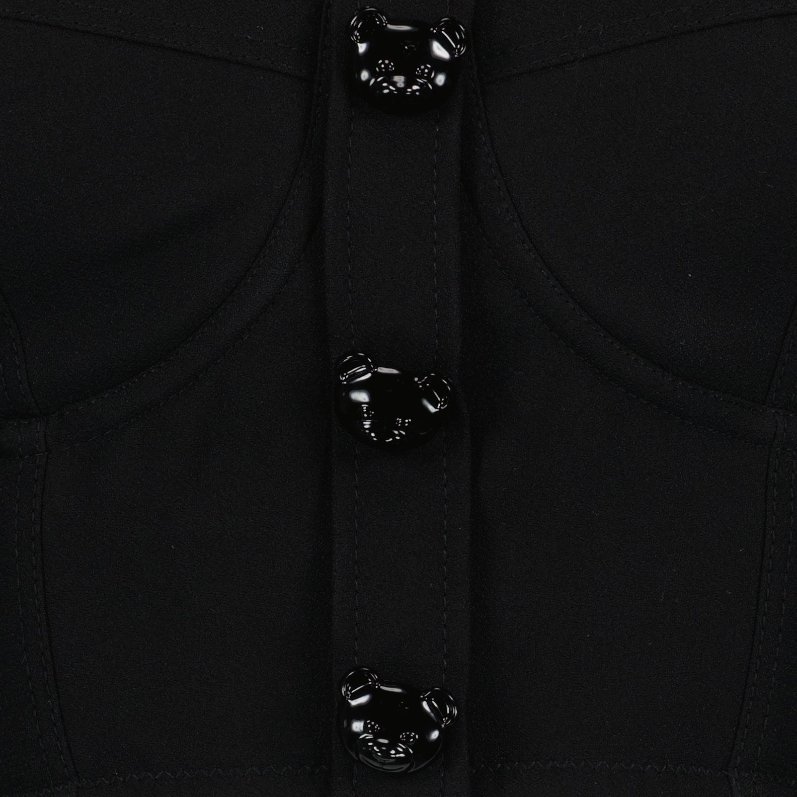 Tops Top Teddy Moschino Preto Femme